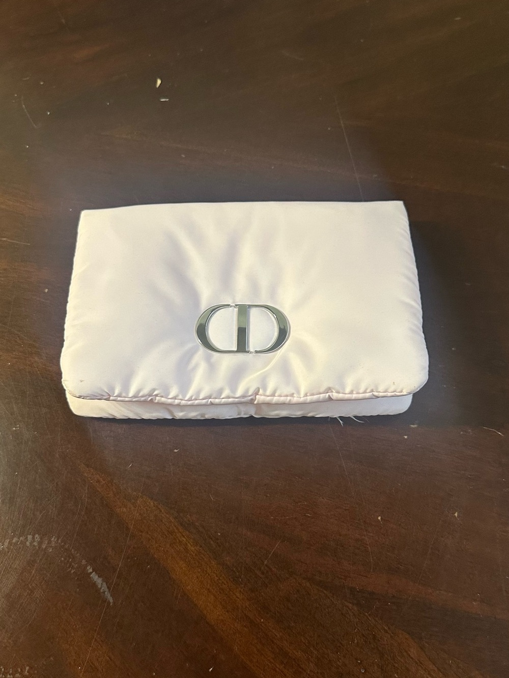 Brand New Authentic Dior Beauty GWP Pink Puffy Makeup Pouch